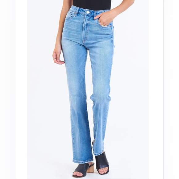 Dear John Denim - NWT Dear John Paris Bootcut Distressed Denim Jeans, Costa Blue, Size 27